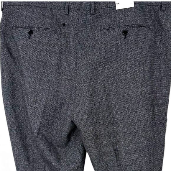 Express NWT 42W X 30L Mens Pant Trouser Slight Tapered Leg Dress Business XL - Picture 7 of 9